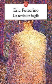 Cover of: Un territoire fragile