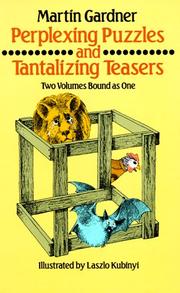 Cover of Perplexing puzzles and tantalizing teasers