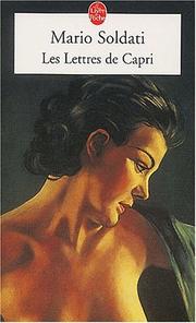 Cover of: Lettres de capri