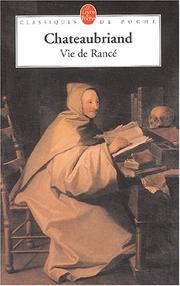 Cover of: Vie de rance