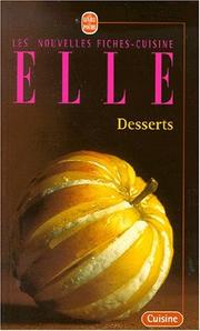 Cover of: Les desserts