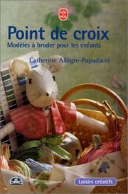 Cover of: Point de croix : Modèles à broder pour les enfants