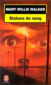 Cover of: Statues de sang