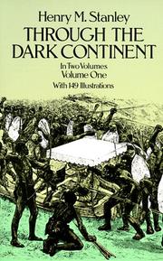 Cover of: Through the Dark Continent:Volume 1