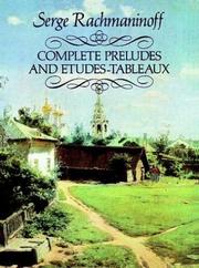 Cover of: Complete Preludes and Etudes-Tableaux