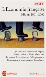 Cover of: L'économie française : Edition 2001-2002