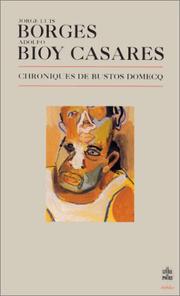 Cover of: Chroniques de Bustos Domecq