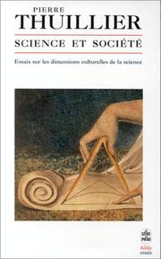 Cover of Science et société by Pierre Thuillier
