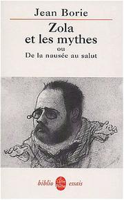 Cover of: Zola et les mythes