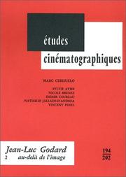 Cover of: Jean-Luc Godard, tome 2 : Au-delà de l'image