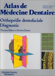 Cover of: Orthopédie dentofaciale  by Thomas Rakosi, Irmtrud Jonas