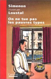 Cover of: On ne tue pas les pauvres types by Georges Simenon