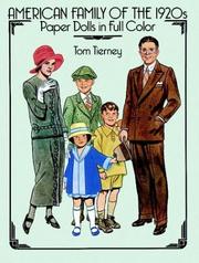 Cover of: American Family of the 1920s Paper Dolls in Full Color