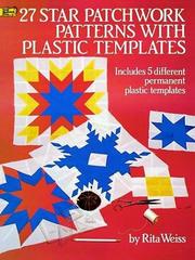 Cover of: 27 Star Patchwork Patterns with Plastic Templates