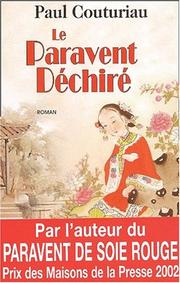 Cover of: Le Paravent déchiré by Paul Couturiau
