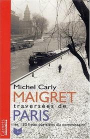 Cover of: Maigret : Traversée de Paris