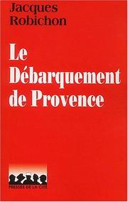 Cover of: Le Débarquement de Provence