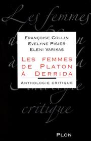 Cover of: Les Femmes de Platon à Derrida