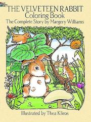 Cover of: The Velveteen Rabbit Coloring Book: The Complete Story