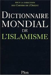 Cover of: Dictionnaire mondial de l'Islamisme