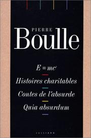 Cover of: E=mc2 by Pierre Boulle