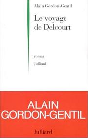 Cover of: Le voyage de delcourt