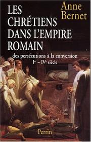 Cover of: Histoire des persecutions romaines