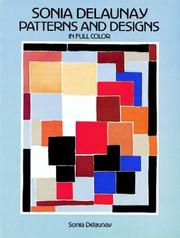 Cover of: Sonia Delaunay patterns and designs in full color by Sonia Delaunay