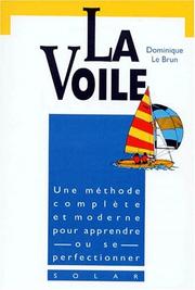 Cover of: La voile