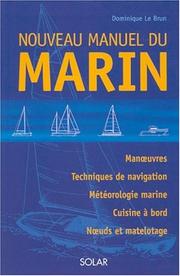 Cover of: Nouveau manuel du marin