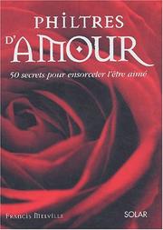 Cover of: Philtres d'amour