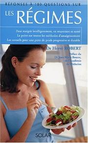 Cover of: Les régimes : Apprendre à maigrir intelligemment