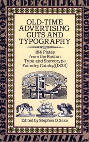 Old-time advertising cuts and typography by Boston Type and Stereotype Foundry.