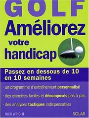 Cover of: Golf : Améliorez votre handicap