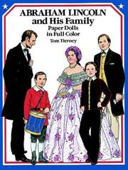 Cover of: Abraham Lincoln and His Family Paper Dolls in Full Color