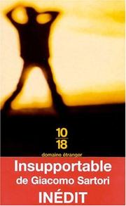 Cover of: Insupportable