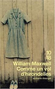 Cover of: Comme un vol d'hirondelles