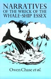 Cover of: Narratives of the wreck of the whale-ship Essex