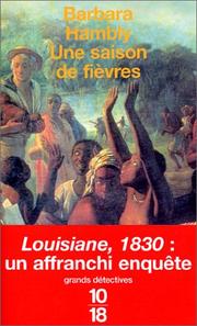Cover of: Une saison de fièvres