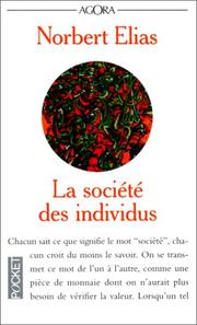 Cover of: La Société des individus