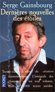 Cover of: Dernieres Nouvelles DES Etoile