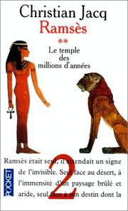 Cover of: Ramses, tome 2  by Christian Jacq
