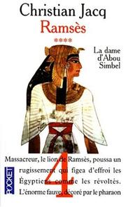 Cover of: La Dame D'Abou Simbel (Ramses) by Christian Jacq