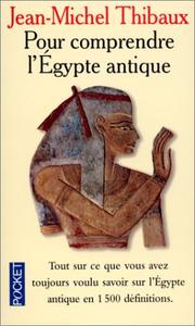 Cover of: Pour comprendre l'Egypte antique