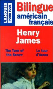 Cover of: Le Tour D'Ecrou / The Turn of the Screw by Henry James