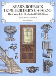 Cover of: Sears, Roebuck home builder's catalog by Sears, Roebuck and Co.