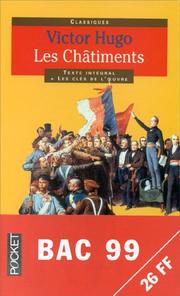 Cover of: Les Châtiments by Victor Hugo, Gabrielle Chamarat