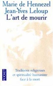 Cover of: L'art de mourir