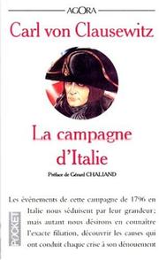 Cover of: La campagne d'Italie