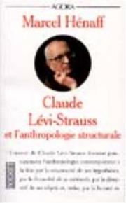 Cover of: Claude Levi Strauss et l'anthropologie structurale